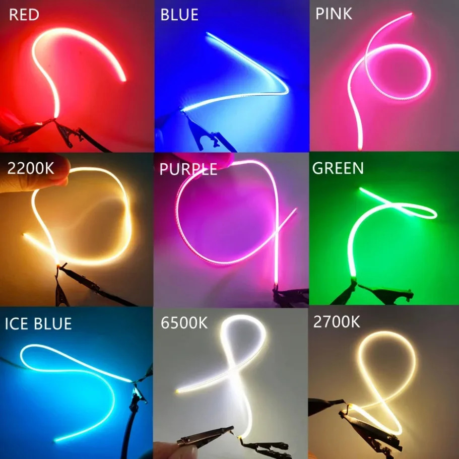 10PCS/Pack 3V LED Same End Filament Flexible Diode Lighting Strip Decoration