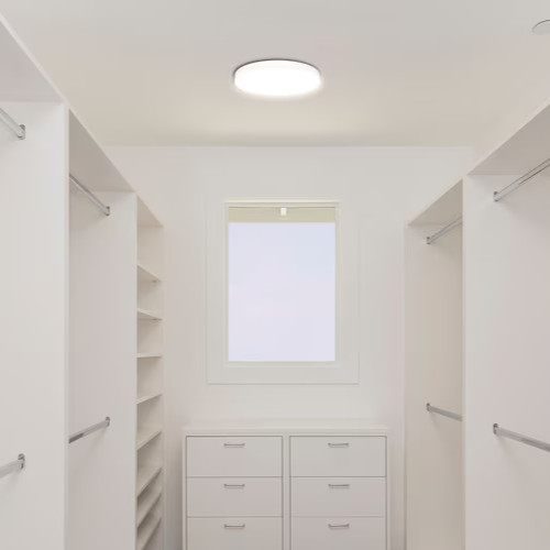 Project Source 2 Flush Mount LED 7.5″ Round LED Cool White Color Light New