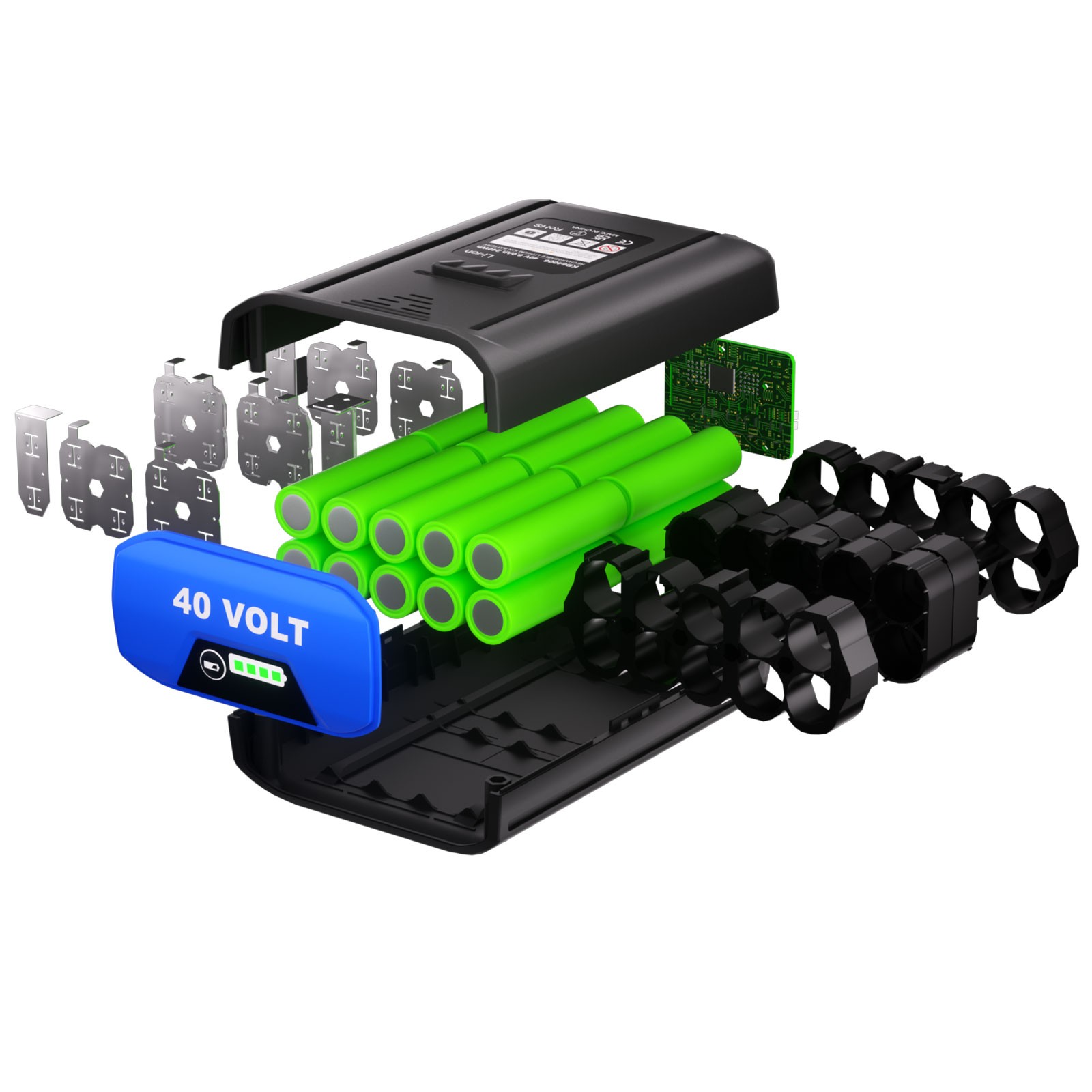 PACK For Kobalt 40v MAX 6.0 Ah Extended Run Li-Ion Battery KB440-03 KB540-06 NEW