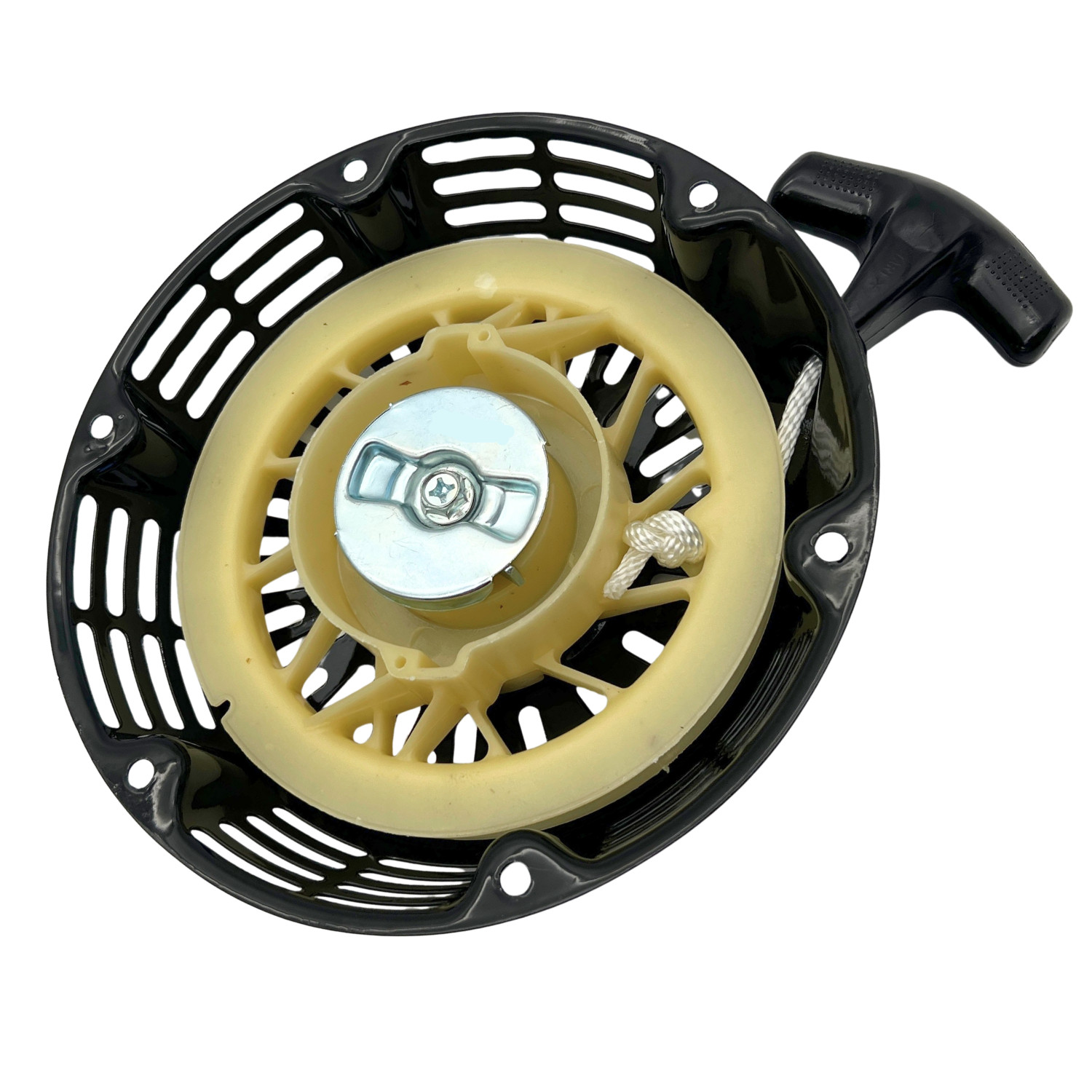 Black Recoil Pull Starter For Honda GX240 GX270 Engine Generator Rope & bolts