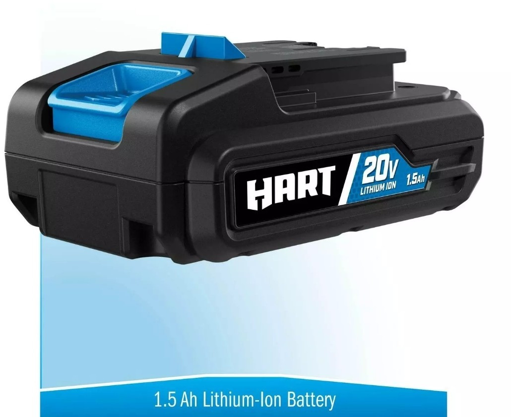 HART 20-Volt Cordless Drill Set With Bit Kit And Carry Bag
