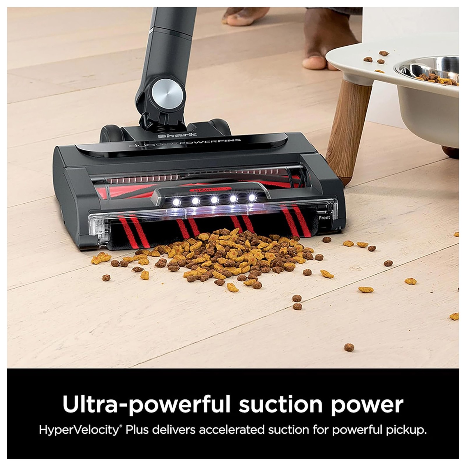 Shark Stratos Cordless Vacuum, Clean IQ & PowerFins (Certified Refurbished)