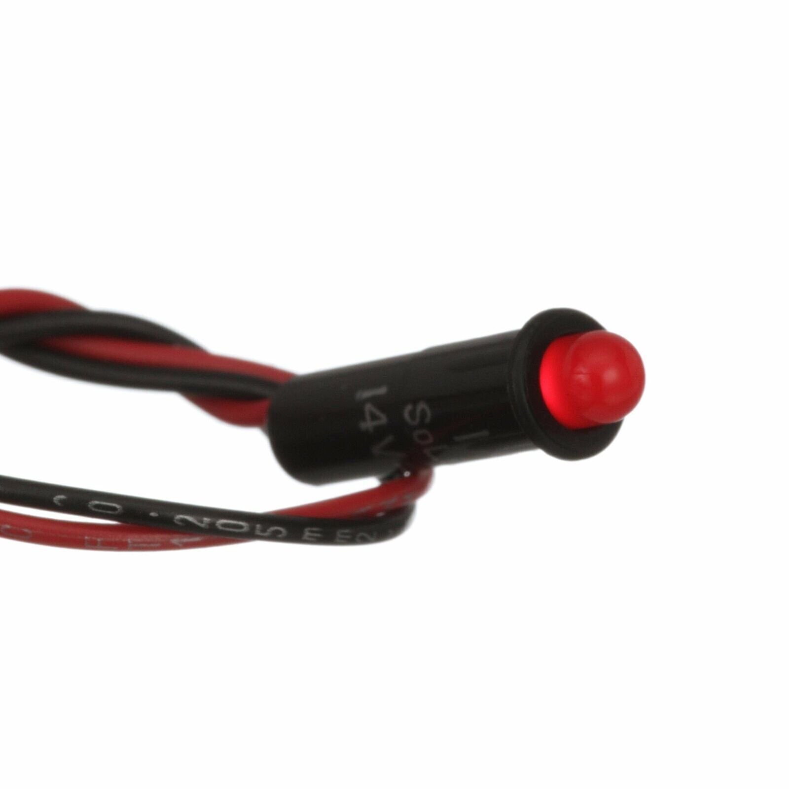 Seachoice 09851 LED Red Indicator Light ? 6 Inch Lead Wires ? 14V ? 1/4 Inch …