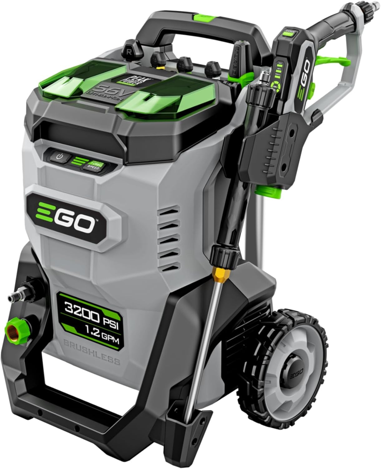 Electric Pressure Washer,3200 PSI Power Washer, Battery and Charger Not Included