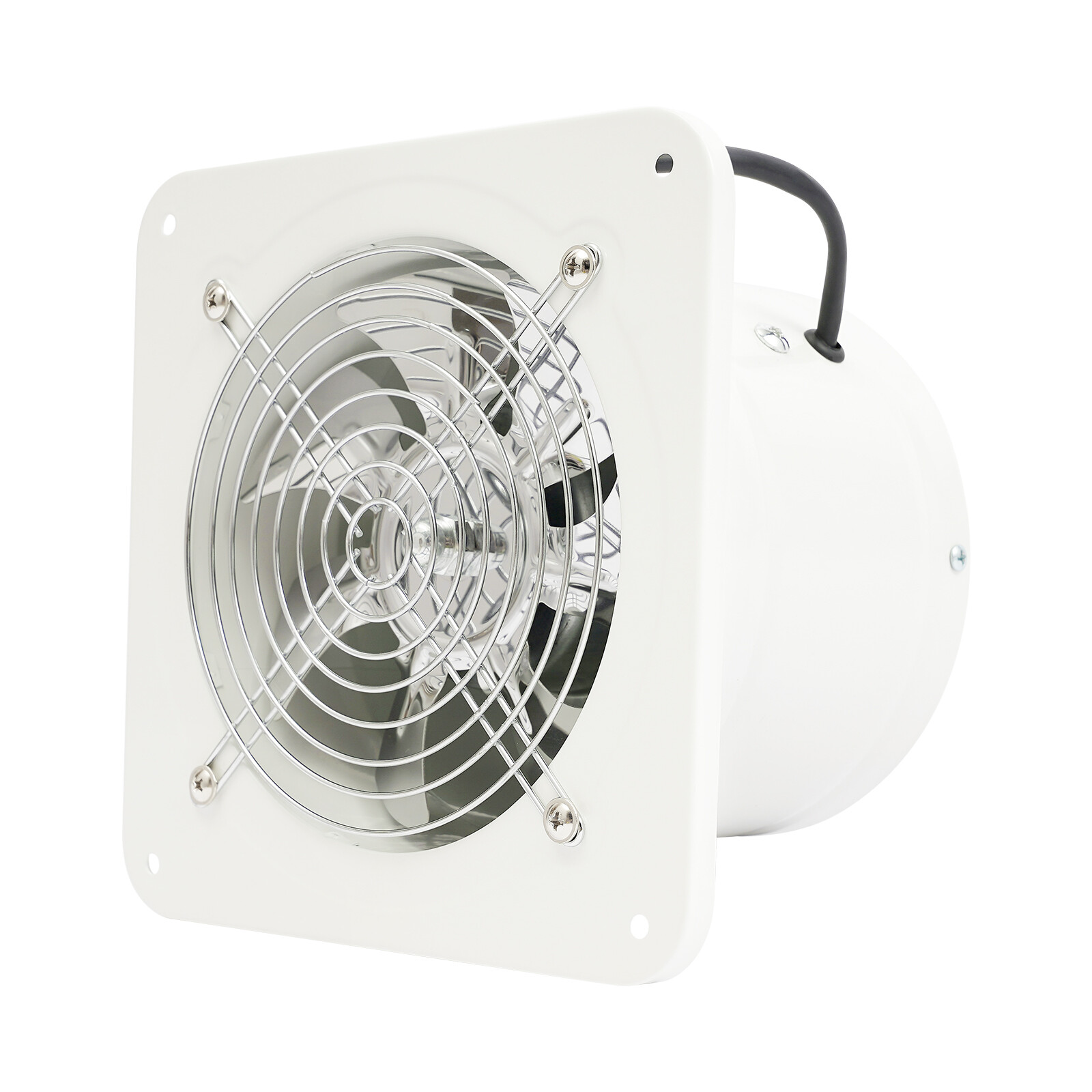 6″/7″ Industrial Commercial Metal Axial Fan Extractor Exhaust Fan Air Blower Fan