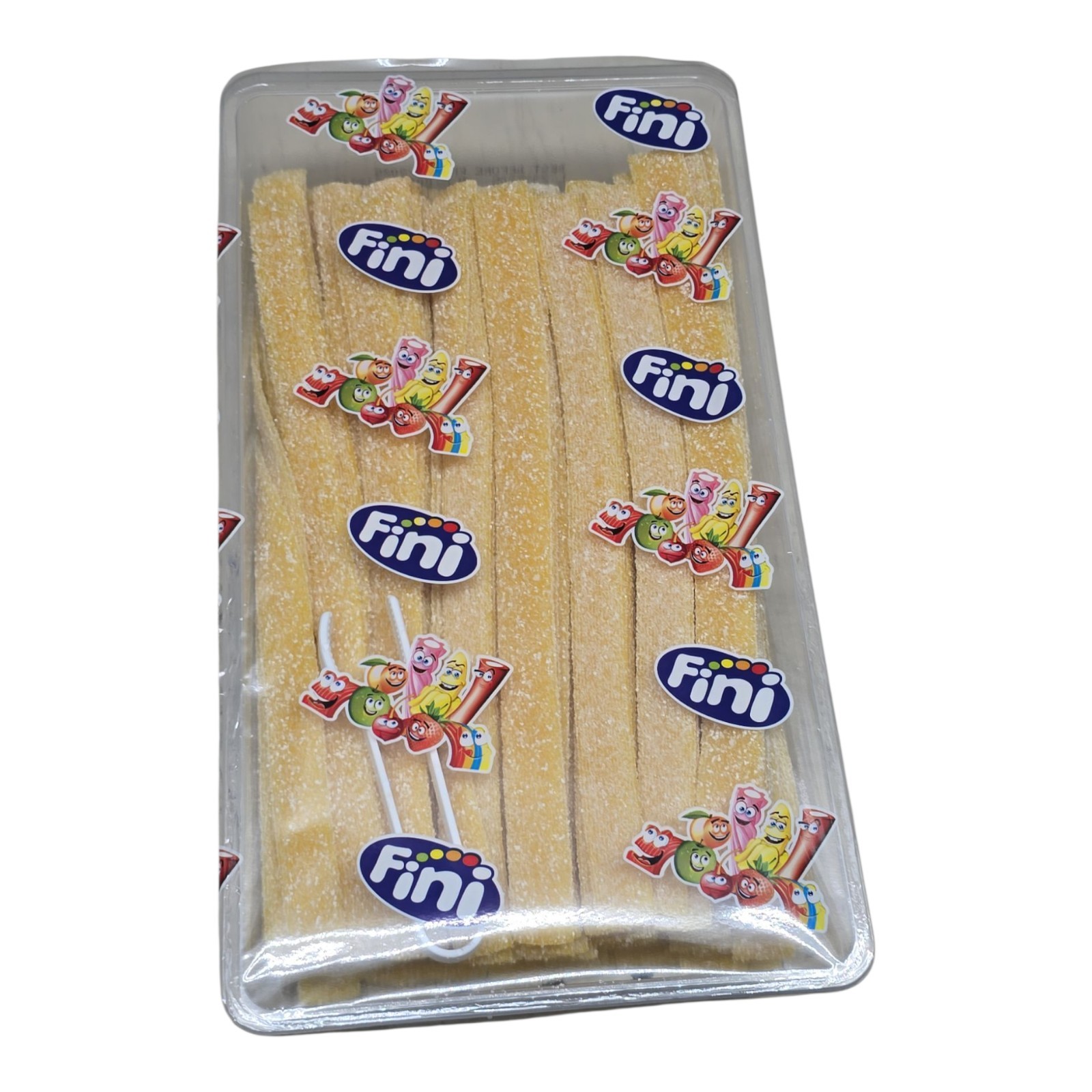 Fini Cintaroos Pineapple(pina) Sour Candy Strips 200 Pcs Net wt 3.5-LB (1.6kg)