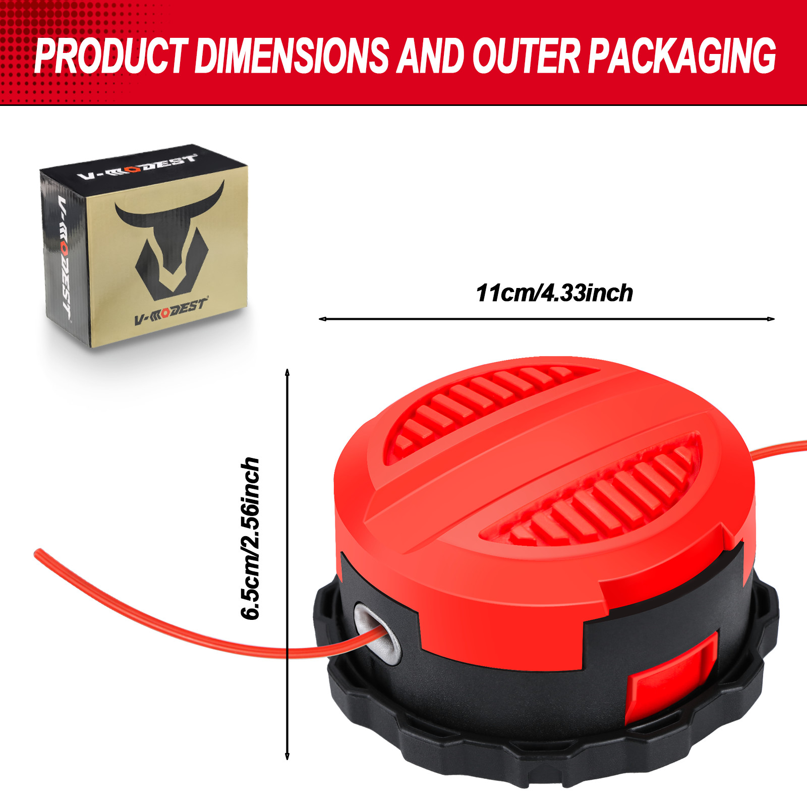High Quality Trimmer Head Fits Milwaukee M18 String Trimmers Weed Eater Head