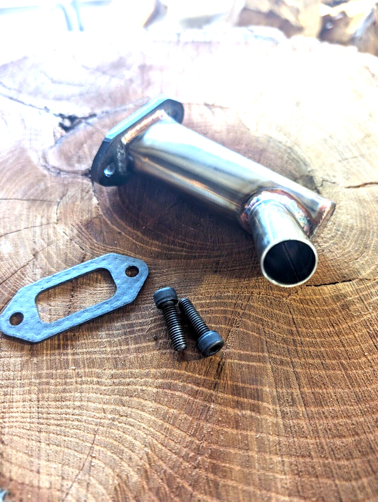 Stainless Steel Husqvarna Chainsaw Exhaust Muffler 455 460 461 465 Rancher xtorq