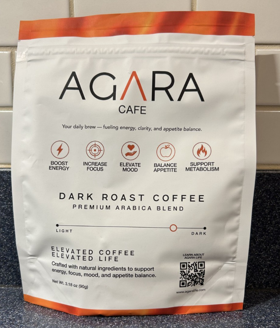Agara Cafe Dark Roast Coffee premium Arabica Blend -Elevate Your Mood