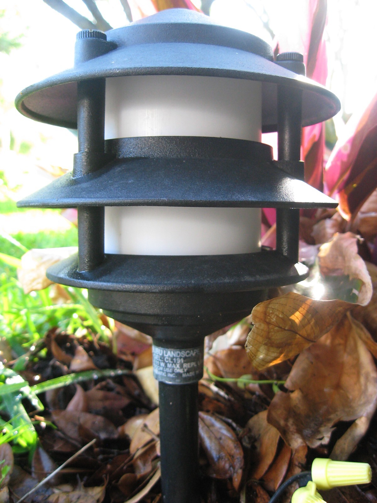 Replacement Frosted Plastic Lens 3 PACK for 3 Tier Metal Malibu Hampton Paradise