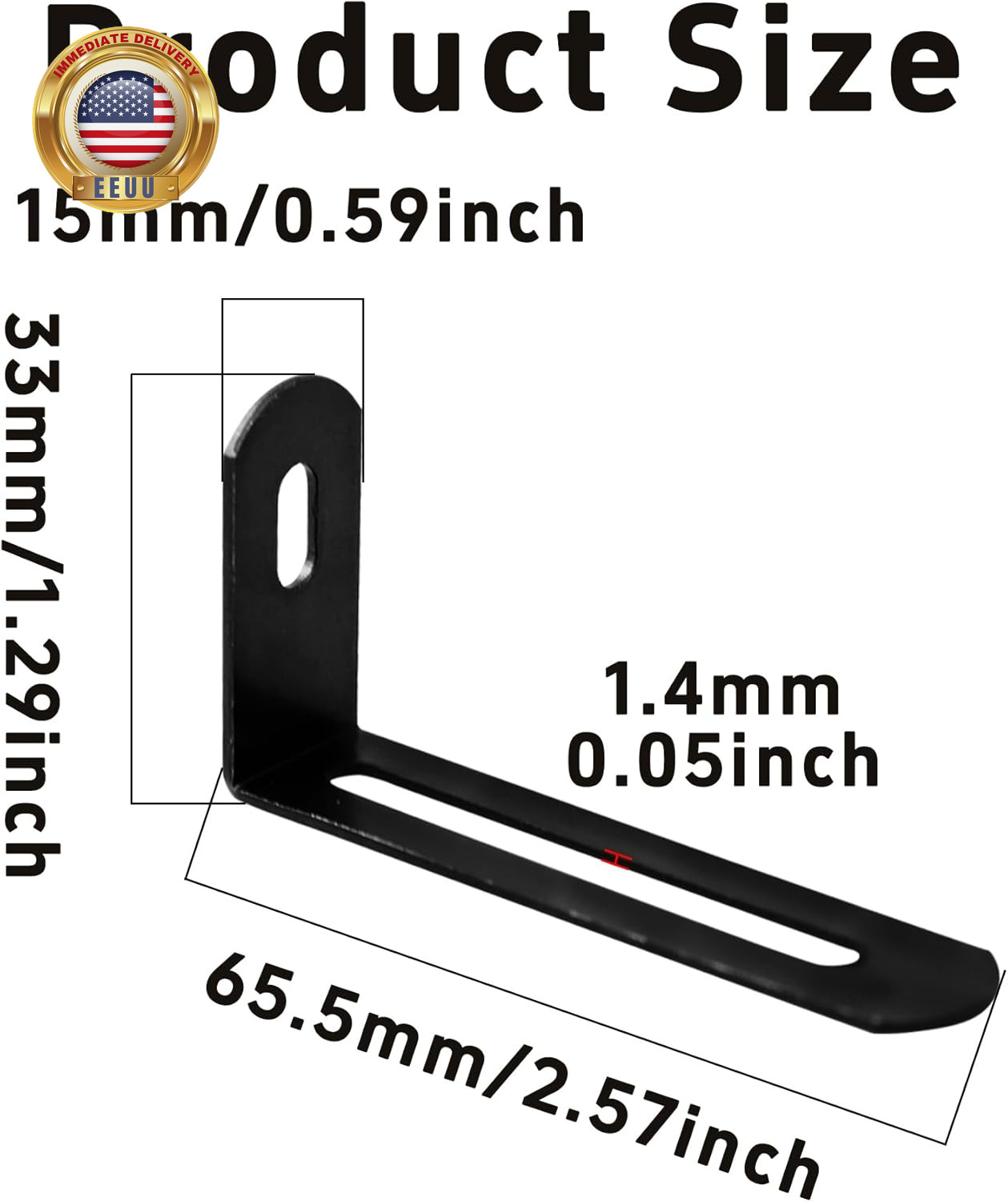 10 PCS Adjustable L Brackets, Heavy Duty Corner Brace Iron 90 Degree Brackets, S