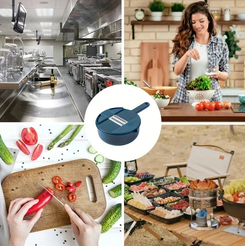 9-in-1 Vegetable Cutter Multi-Functional Slicer Grater Kitchen Tool NEW