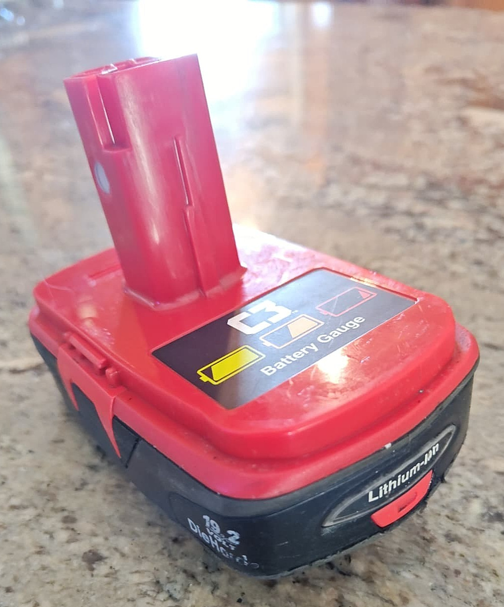 Genuine Craftsman C3 19.2V 1.3 Ah Lithium Ion Diehard Battery 315.PP2010. Tested