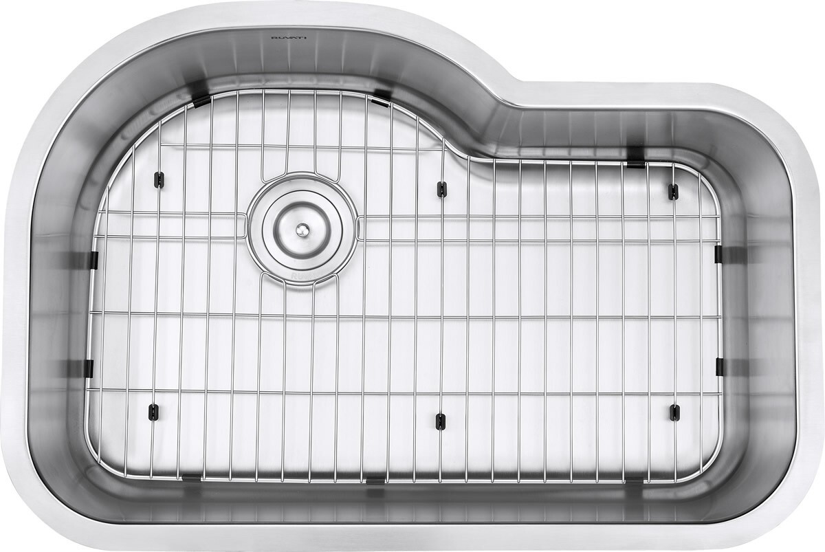 Ruvati 32-inch Undermount 16 Gauge Single Bowl Kitchen Sink- RVM4700