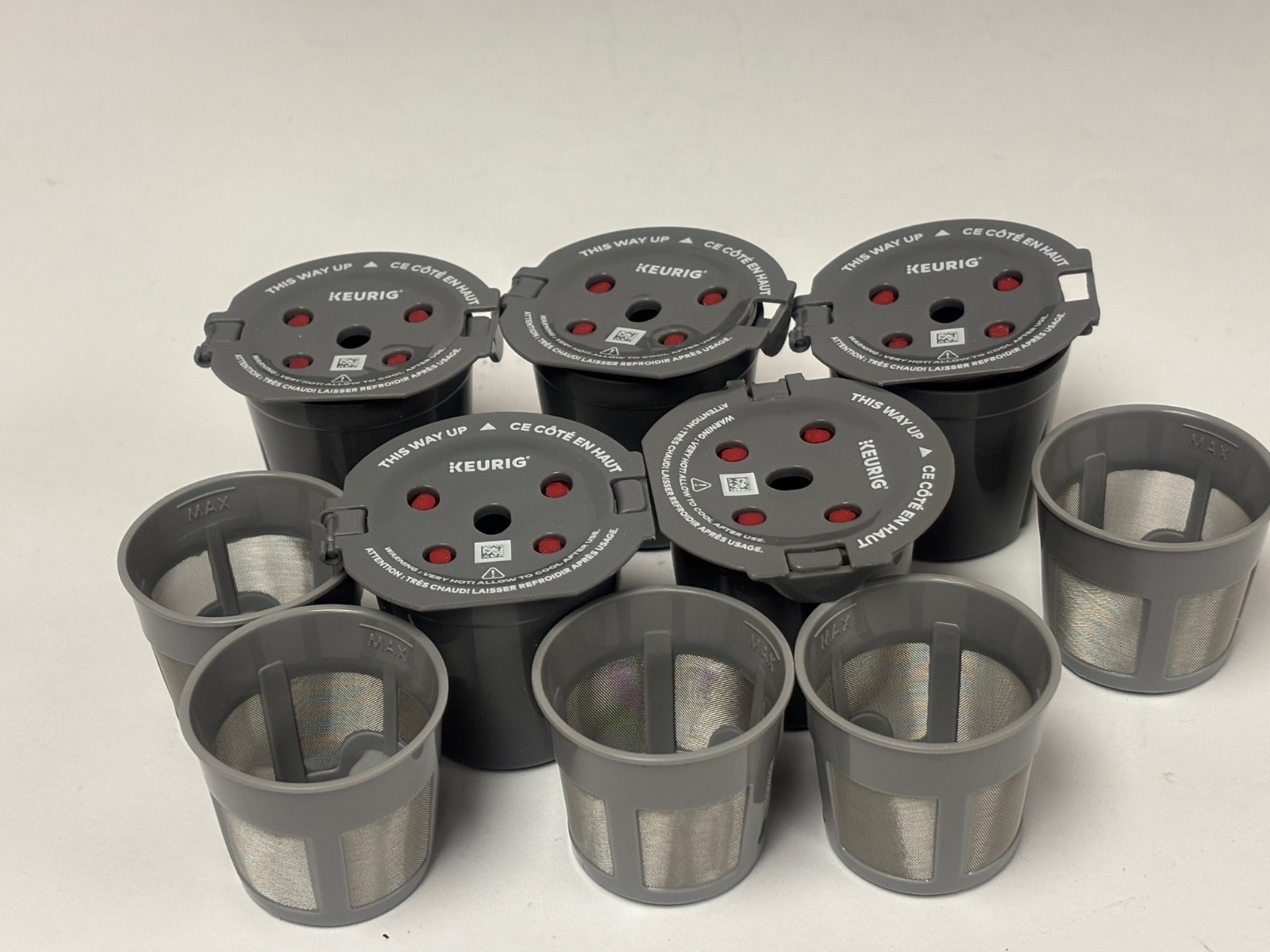 5 PCS KEURIG -Extra My K-Cup Universal Reusable Filter NEW