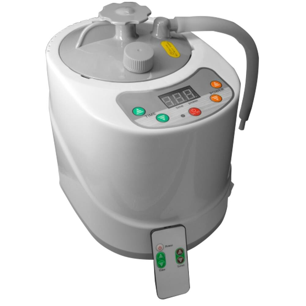 SereneLife 1100W Sauna Steamer Portable Pot w/ Timer Display & Remote Control