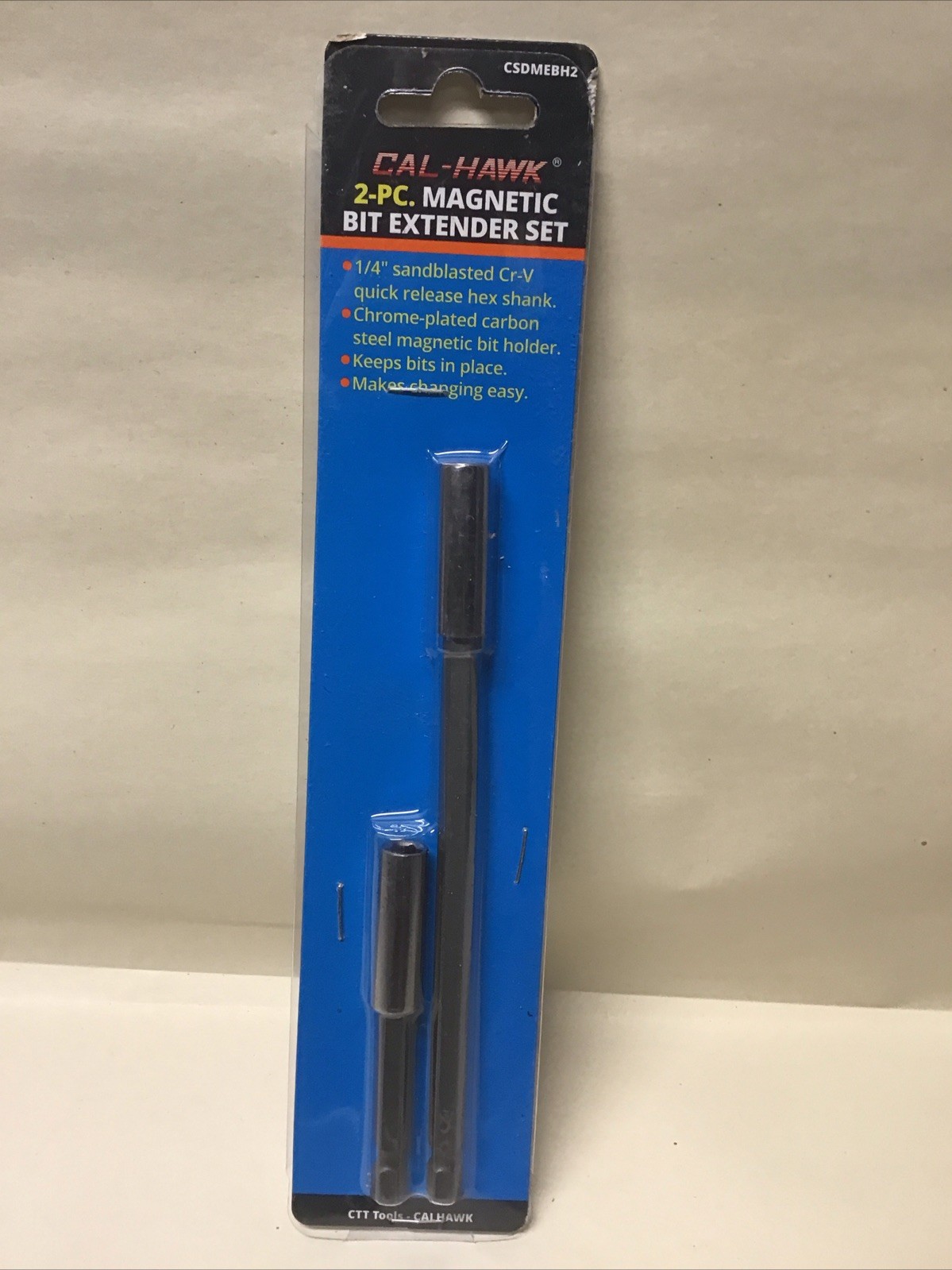 2-Pc 3″&6″ Magnetic Bit Holder Set 1/4″ Hex Shank Driver Extension Quick Release