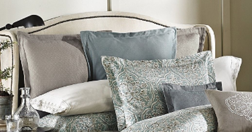 PEACOCK ALLEY “BRAGA” 1PC QUEEN SHAM 100% COTTON NIP LAST ONE