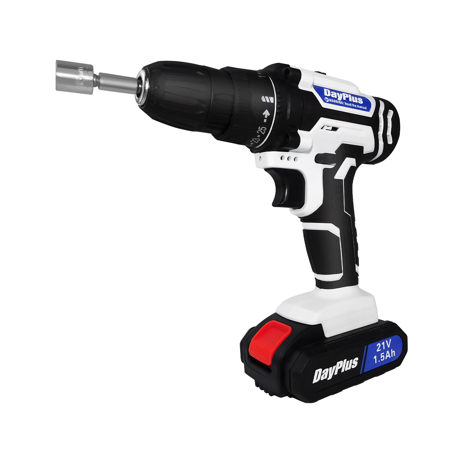 Electric Cordless Drills 21V Drill Driver Set With Charger Battery LED Worklight