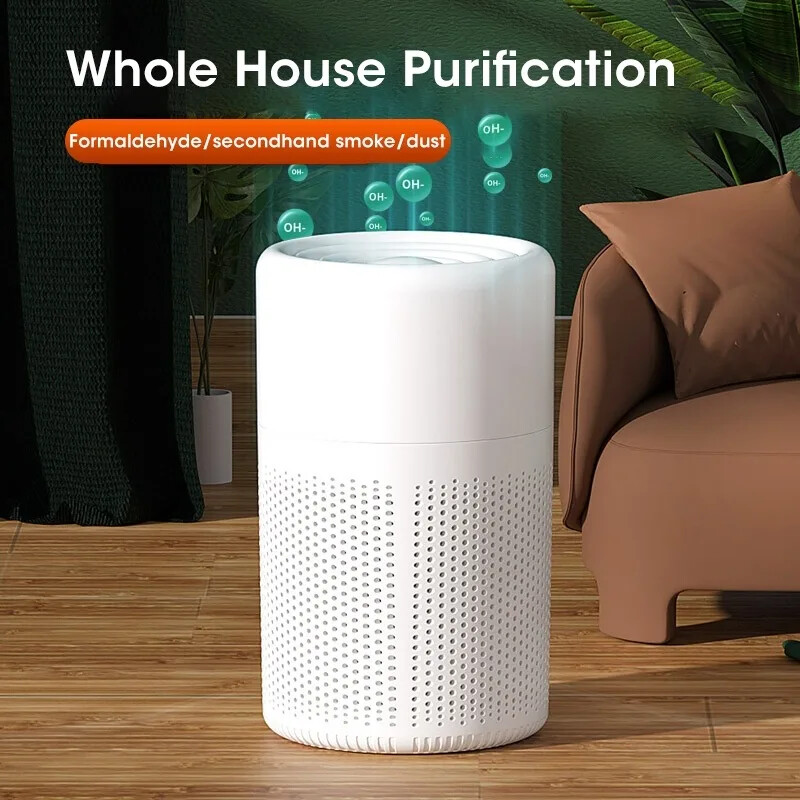 2PCS Air Purifiers For Home Room True HEPA Washable Filter Allergies Smoke Pets