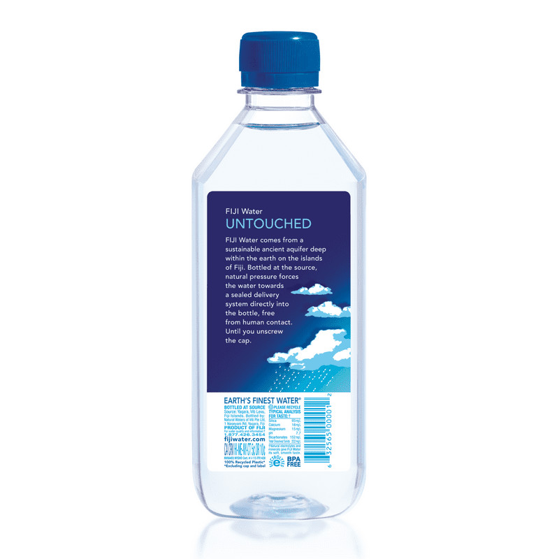 (2 pack) FIJI Natural Artesian Water, 16.9 fl. oz. (Pack of 6 Bottles)