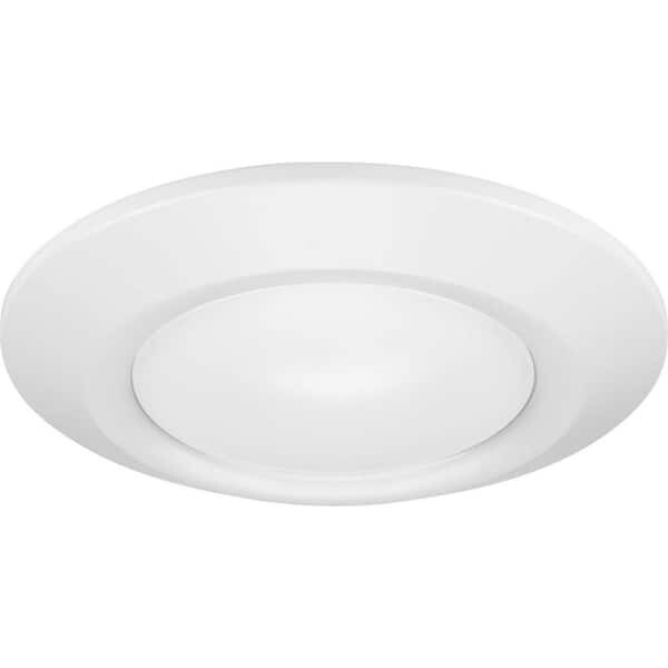 Progress Lighting 7.5 in. 1000 Lumens Satin White LED Flush Mount P810013-028-30