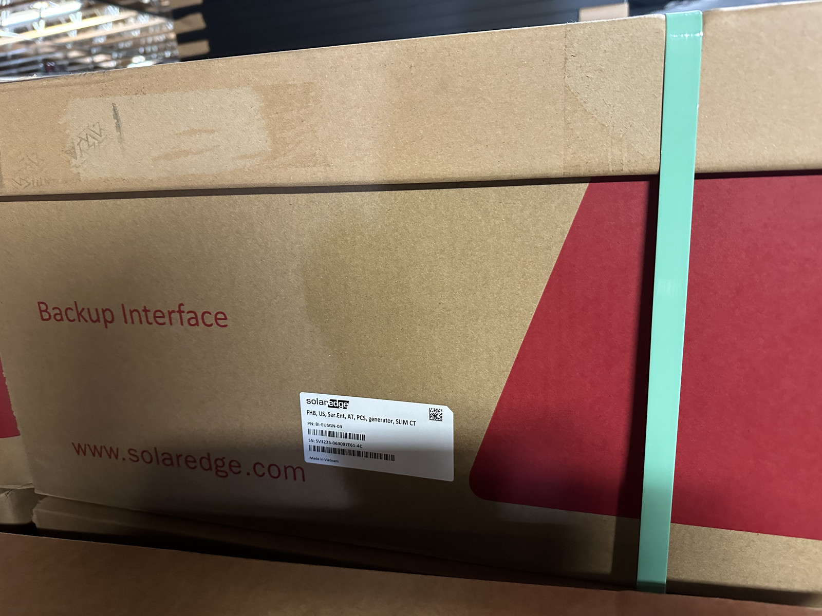 Weekend special ,SolarEdge Backup Interface BI-EUSGN-03 see description