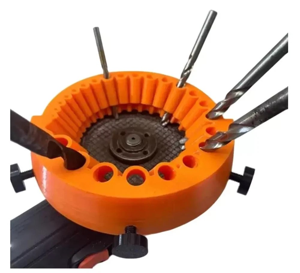 Angle Grinder Drill Bit Sharpener Tool for 2-13mm Bit Power Grinding Attachment