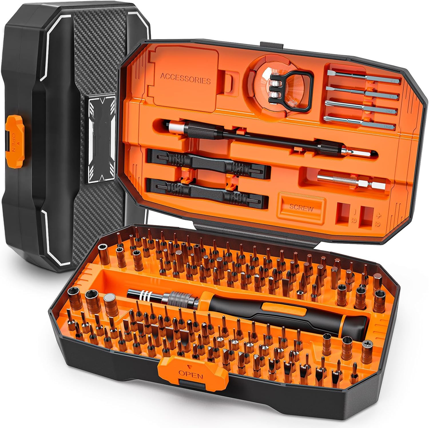 Cordless Mini Electric Screwdriver 5 Torque Magnetic Repair Kit for Phone Watch