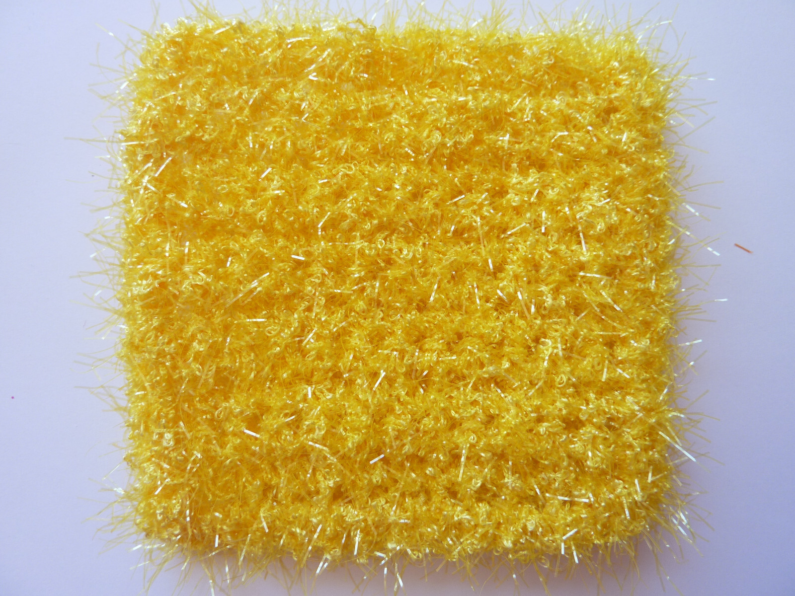 6 Rough Square Multicolor Dish Pot Scrubber Scrubby Scrubbie Handmade 69