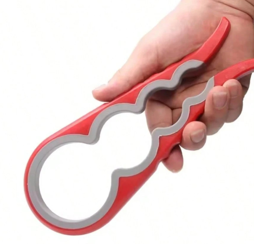 4-in-1 Jar Bottle Opener Grip Wrench Multi-Purpose Kitchen Tool