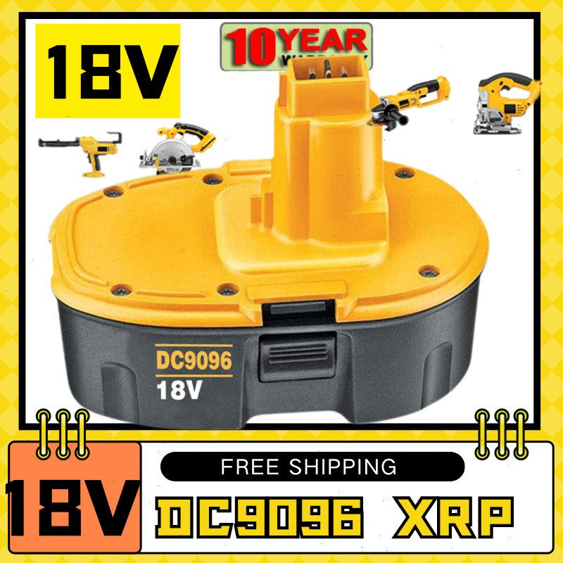 2Pack 18V XRP Battery /Charger for DEWALT DC9096-2 DW9095 DW9096 DC9098 DC9099