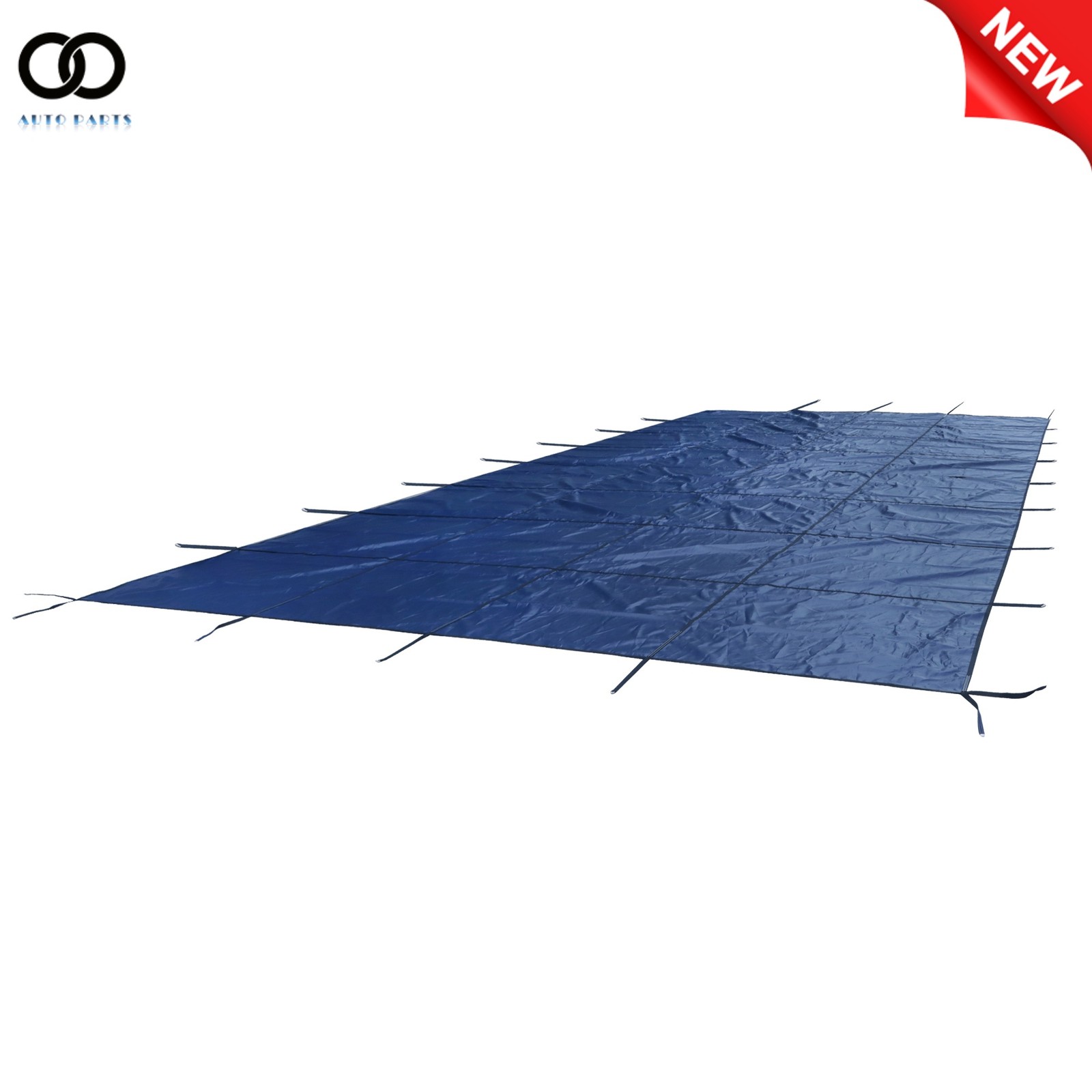 27×47FT Blue Heavy Duty Inground Pool Safety Cover Suit For 25×45FT Pool