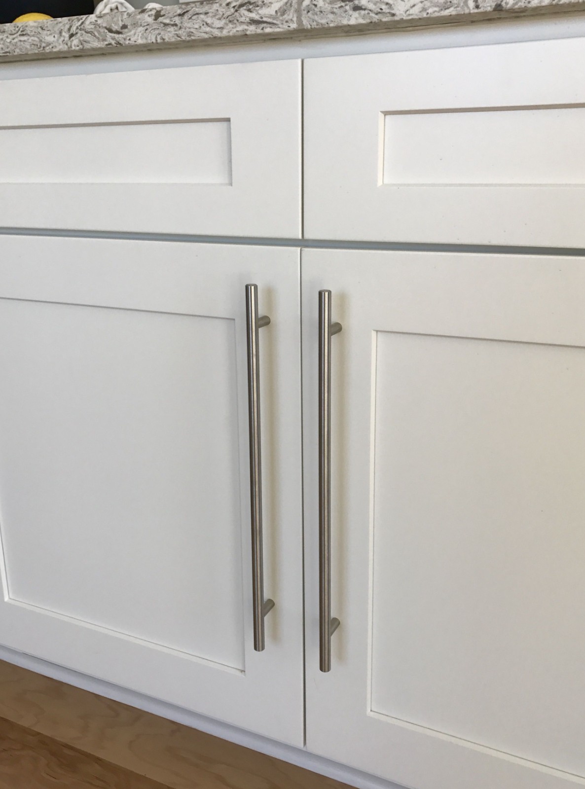 SOLID Stainless Steel T Bar Pulls Modern Kitchen Cabinet Brushed Nickel Classic
