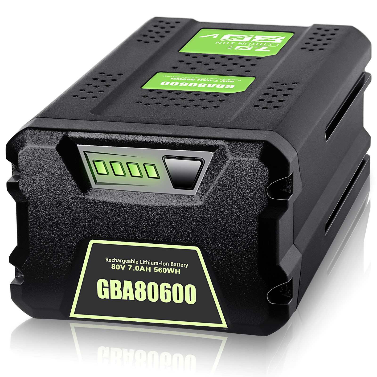 7.0Ah 80V GBA80400 Battery Pack For Greenworks 80 Volt GBA80600 Power Tools NEW