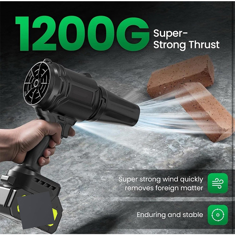 Handheld Cordless Leaf Blower 500,000 RPM Electric Leaf Blower Battery & Charger