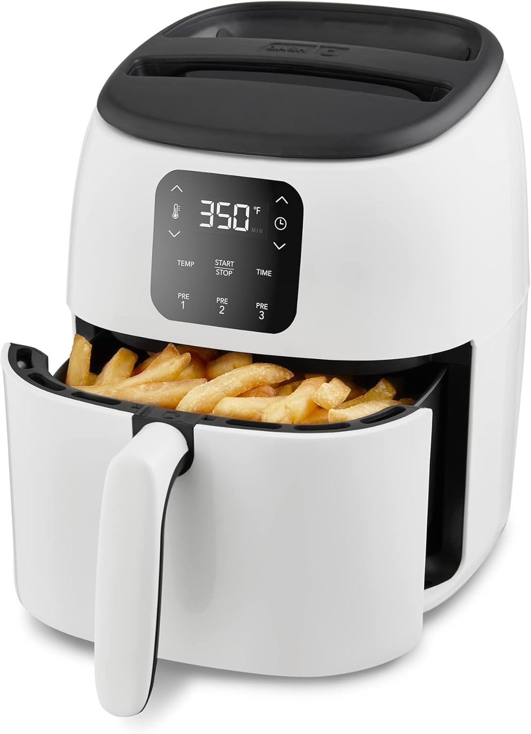 Digital Air Fryer – 2.6 Quart Small Compact Mini Air Fryer Dishwasher Safe Parts