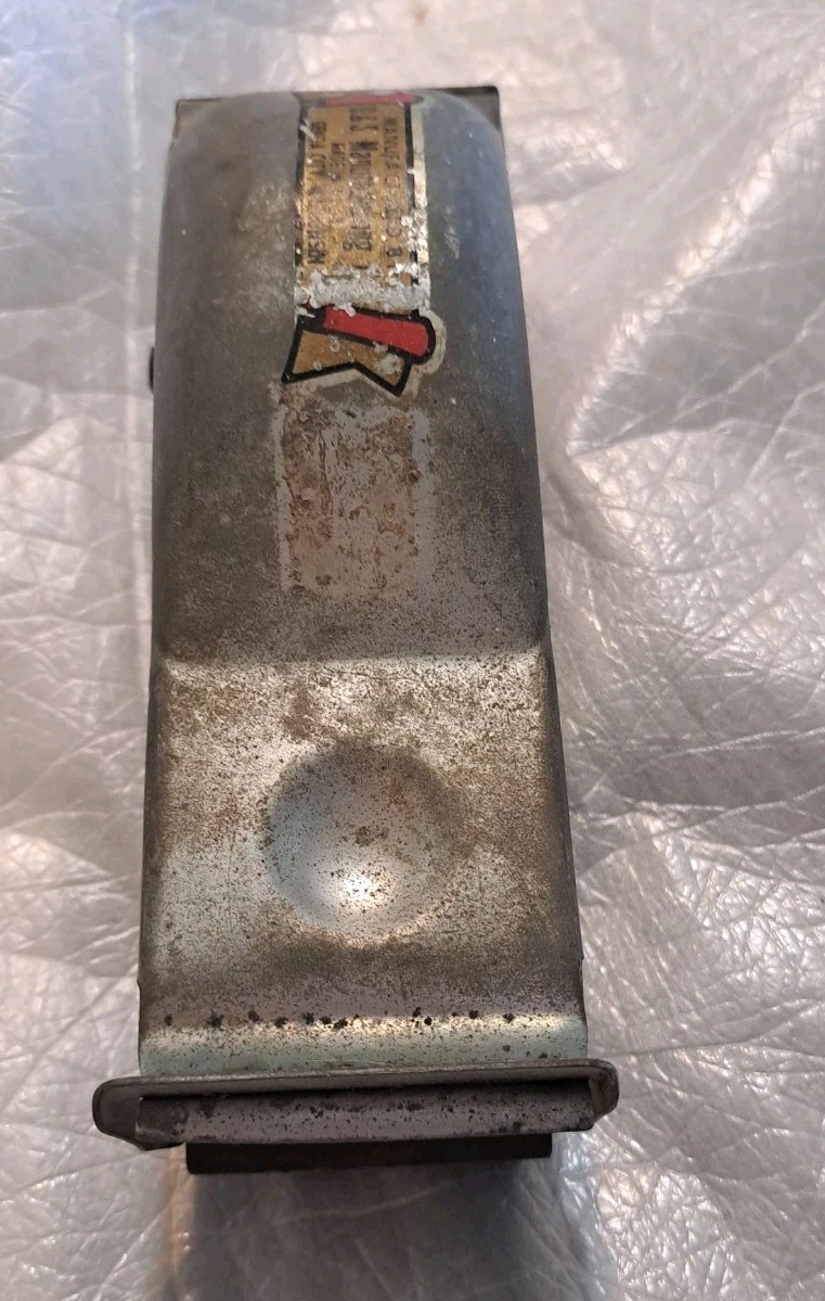 Vintage 40s G&S Hand Sander W/ Built In Paper Holder Genoa City, Wisconsin, USA