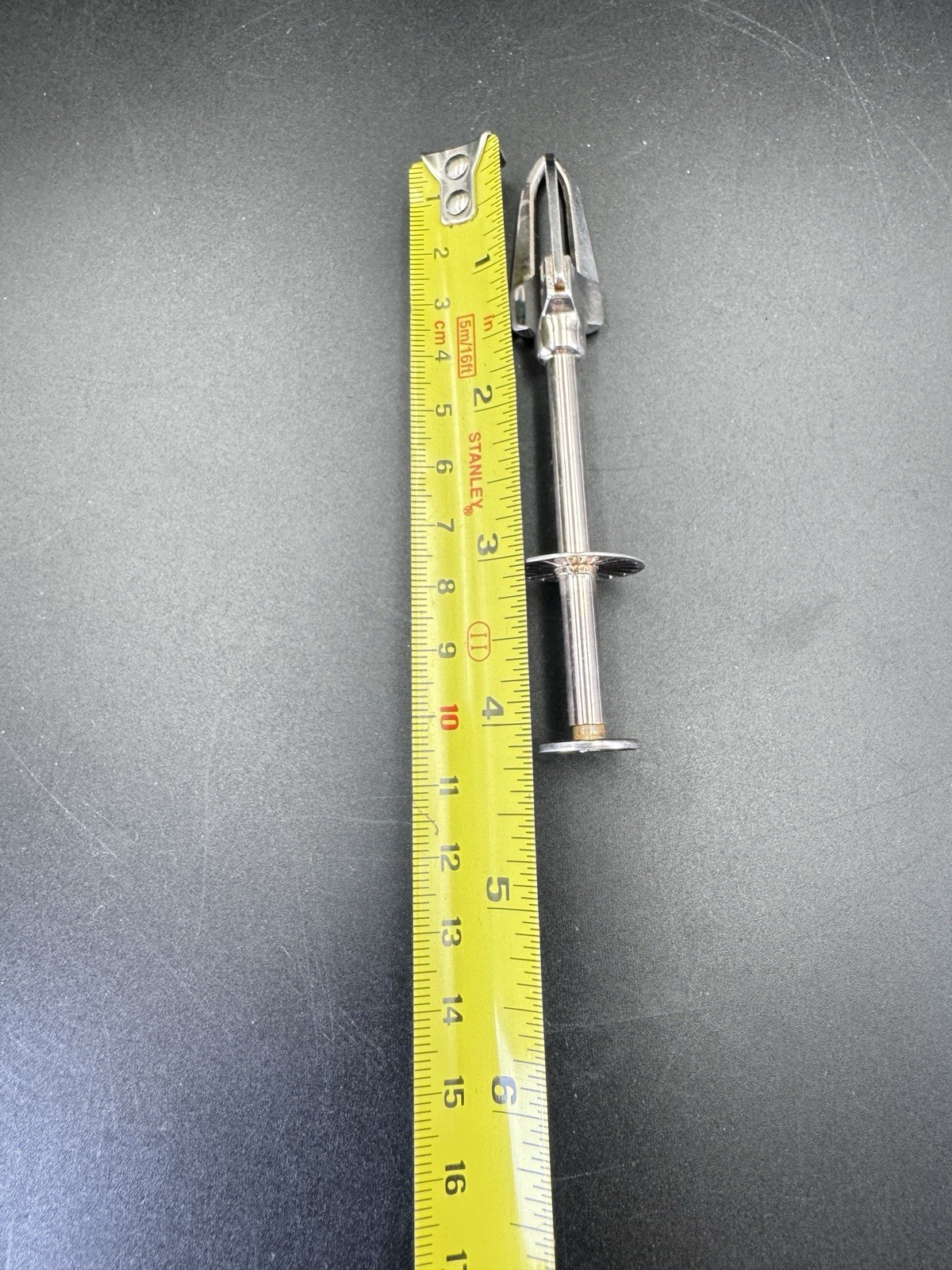 Sweden Mechanical Sugar Cube Olive Tongs Silver Tone Spring Loaded Server
