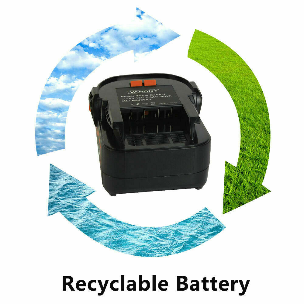 New 18 Volt Hyper Lithium Battery For Ridgid 18V R840087 R840085 Rigid 18V Tools