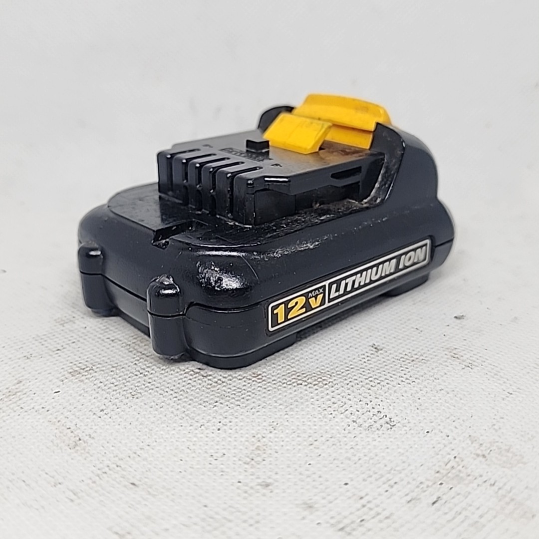 OEM Genuine DeWalt DCB120 12V MAX Lithium Ion 2014 REFRESHED 1.3Ah Battery Pack