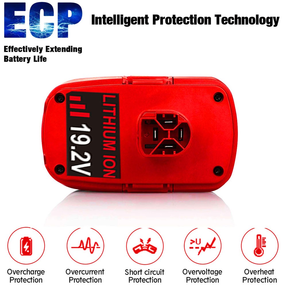 Pack 8.0Ah 19.2Volt XCP Lithium Battery For Craftsman C3 Diehard PP2030 PP2025