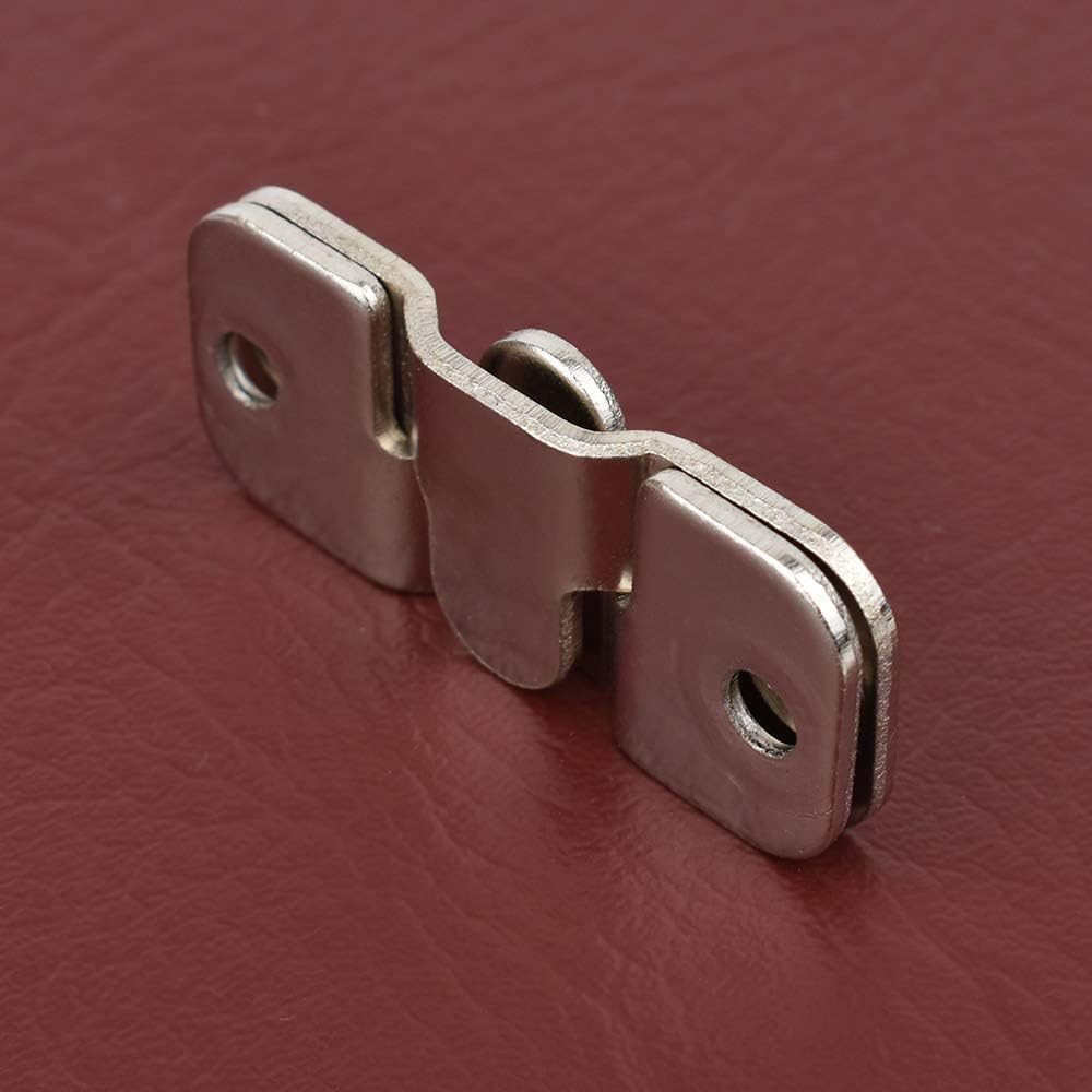 10 Pairs Flush Mount Bracket Alloy Steel Interlock Photo Frame Hook Wall Mount