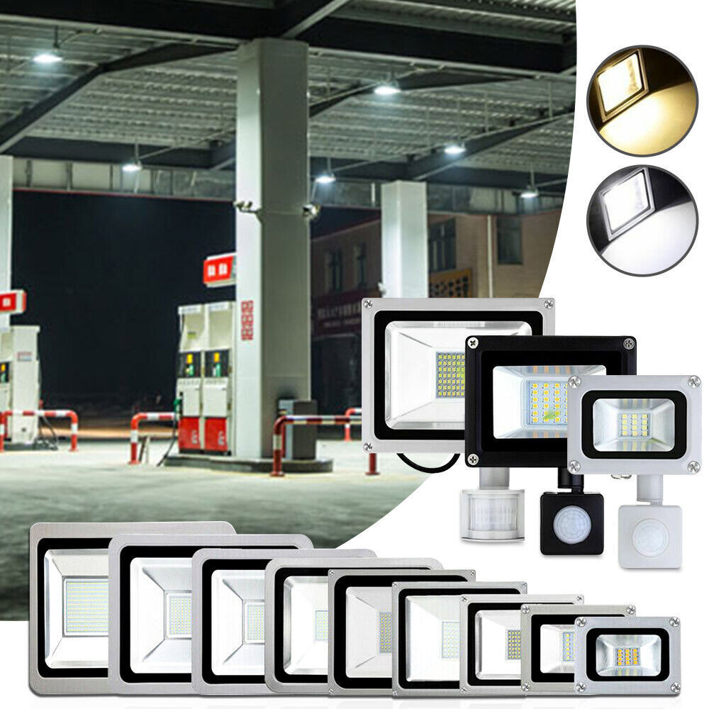 1000W 800W 500W 300W 200W 150W 100W 50W 30W 20W 10W LED Flood Light Outdoor Lamp