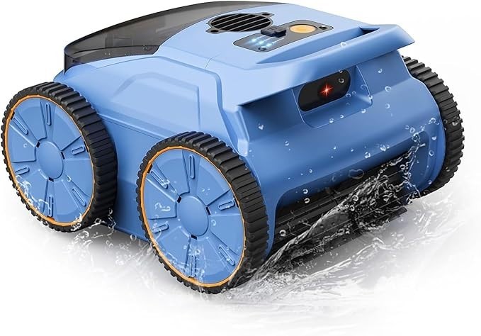 (2025New) Seauto SAT 20 Robotic Pool Vacuum up to 180 Mins Runtime Wall Climbing