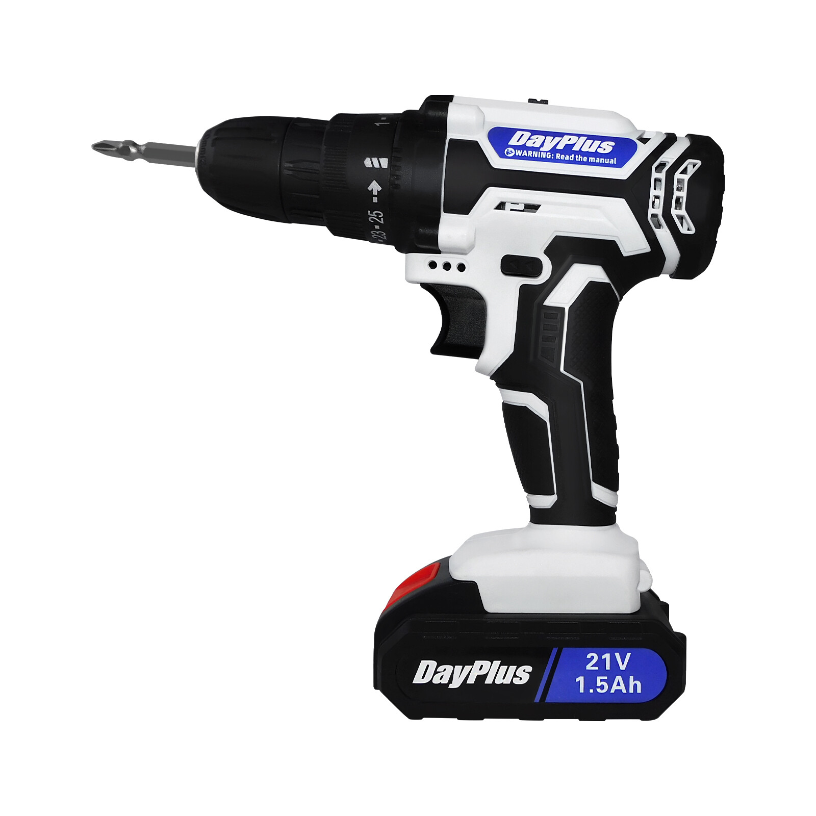 Electric Cordless Drills 21V Drill Driver Set With Charger Battery LED Worklight