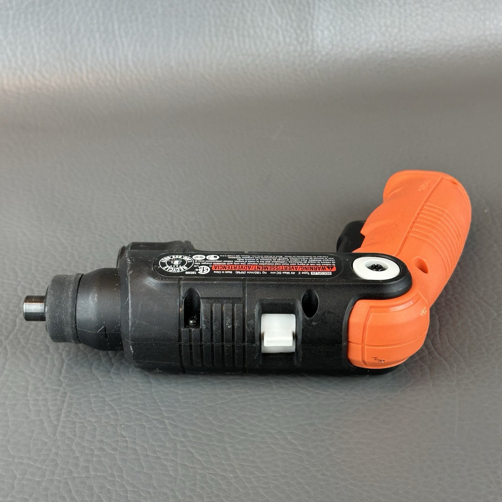BLACK+DECKER 4V MAX Cordless Screwdriver w/ LED (BDCSFL20C) Charger Not Included
