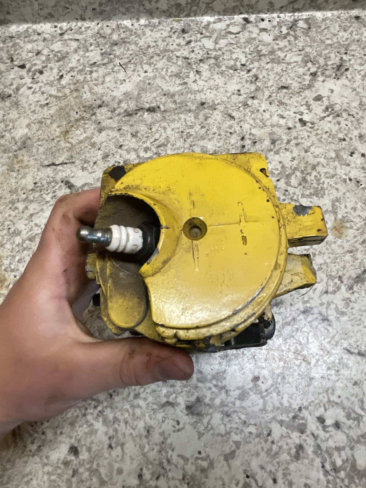 OEM Vintage McCulloch Chainsaw Engine, Untested, Unknown Model, Spins Freely