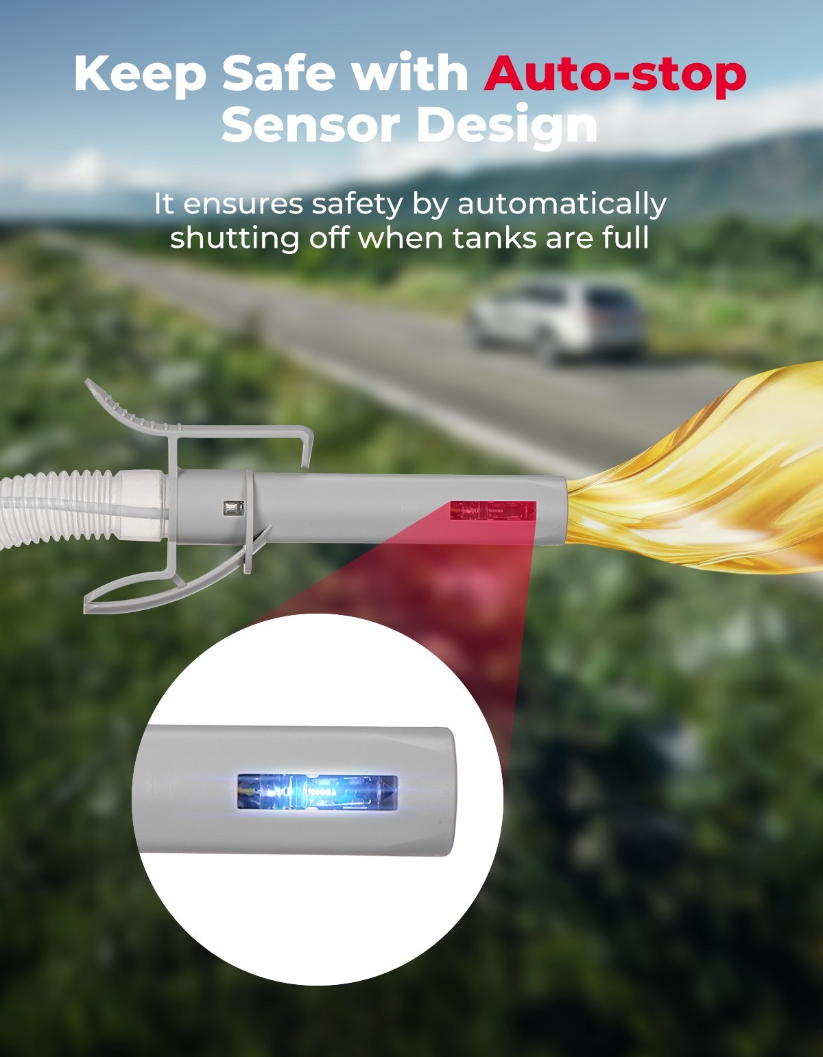 Battery Powered Electric Fuel Transfer Pump Portable for Gas Oil Water Liquid