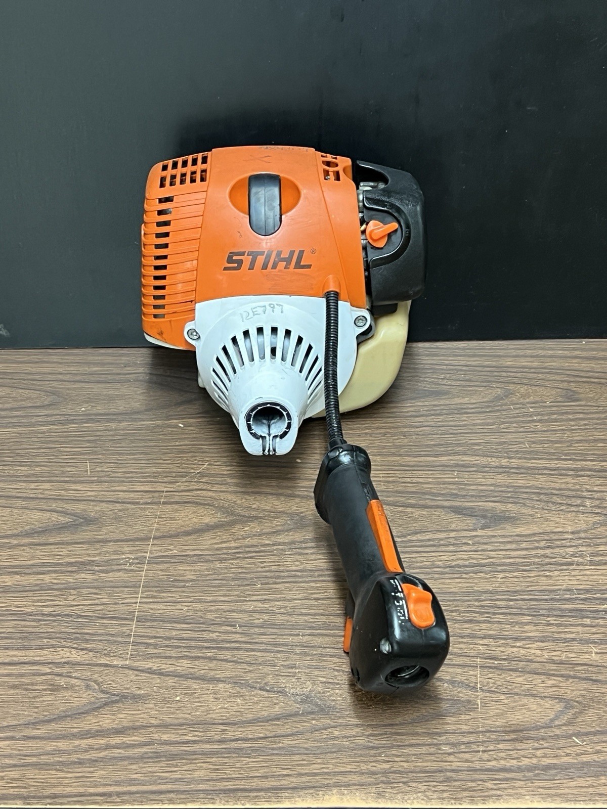 STIHL FS110R String Trimmer Engine Head 31cc Project STARTS UP RUNS Read Note 🔧
